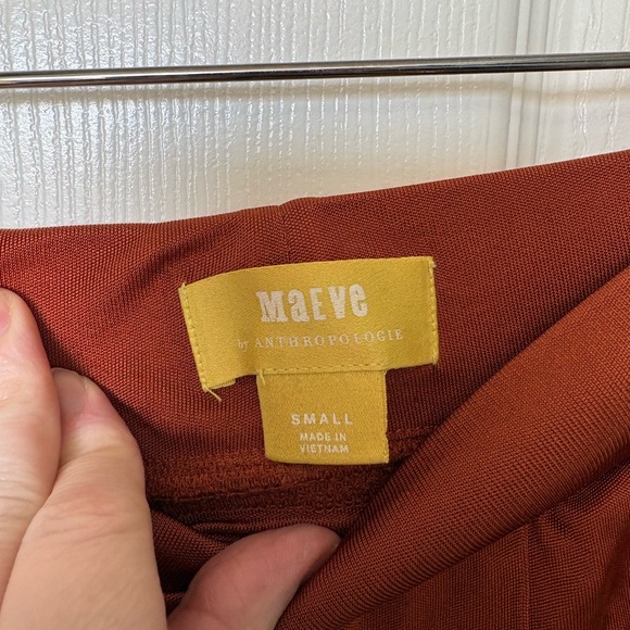 Anthropologie Maeve Shiloh Knit Wide Leg Pants - Picture 4 of 8